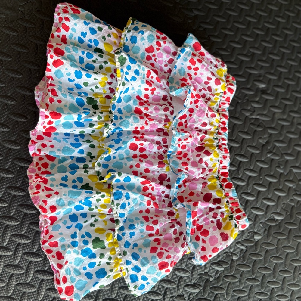 Mini Boden Multicolor Dot Skirt